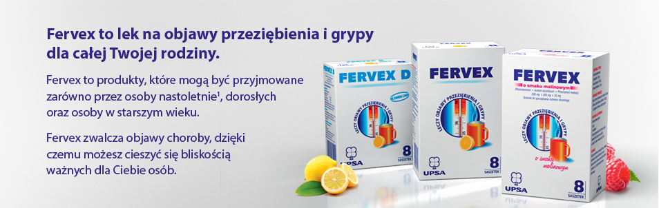 Fervex to lek dla całej rodziny!
